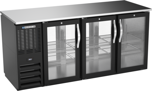 Beverage Air BBN72HC-G-PT-B Back Bar Cabinet, Refrigerated, Pass-Thru