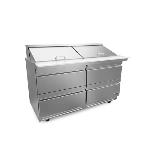 Fagor Refrigeration FMT-60-24-D4-N Refrigerated Counter, Mega Top Sandwich / Salad Unit