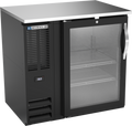 Beverage Air BBN36HC-FG-B Back Bar Cabinet, Refrigerated