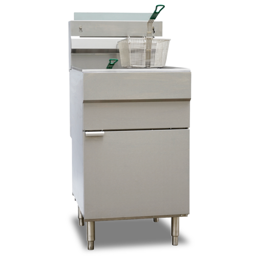 Omcan 46021 Fryer, Gas, Floor Model, Full Pot