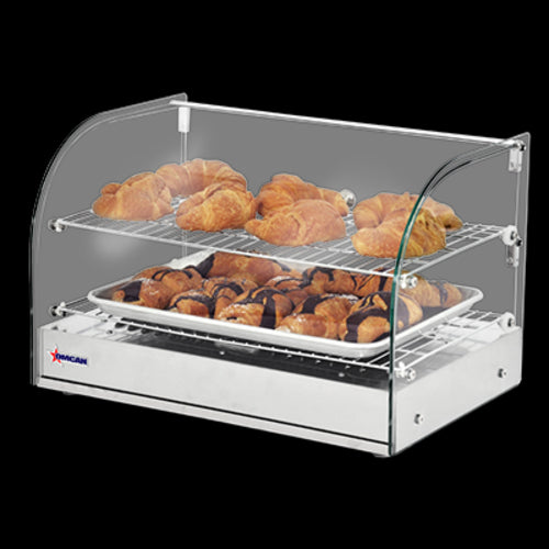 Omcan 41870 Display Case, Hot Food, Countertop