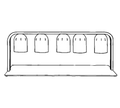Nemco Food Equipment 6009-5 Heat Lamp, Bulb Type