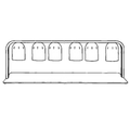 Nemco Food Equipment 6009-6 Heat Lamp, Bulb Type