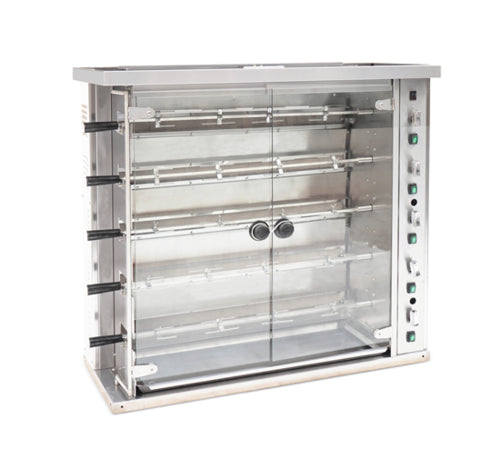 Omcan 47495 Rotisserie Broiler, Horizontal, Gas