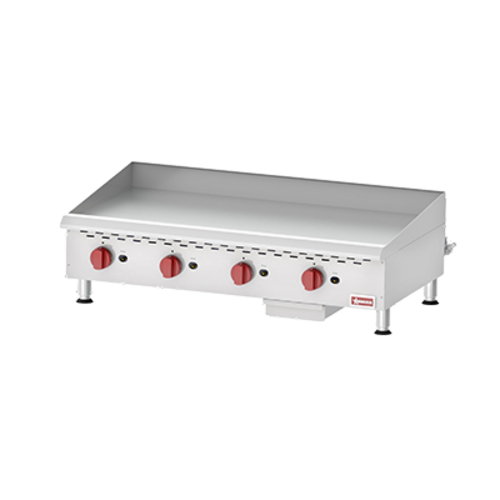 Omcan 43019 Griddle, Gas, Countertop