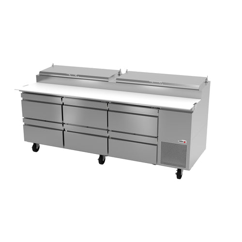 Fagor Refrigeration FPT-93-D6 Refrigerated Counter, Pizza Prep Table