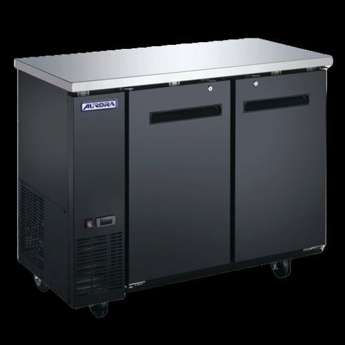 Omcan 59057 Back Bar Cabinet, Refrigerated
