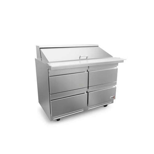Fagor Refrigeration FMT-48-18-D4-N Refrigerated Counter, Mega Top Sandwich / Salad Unit