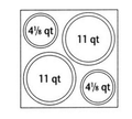 Nemco Food Equipment 67410 Adapter Plate