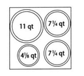 Nemco Food Equipment 67412 Adapter Plate