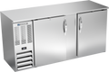 Beverage Air BBN68HC-F-S Back Bar Cabinet, Refrigerated