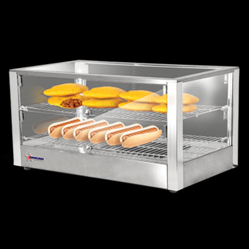 Omcan 41872 Display Case, Hot Food, Countertop