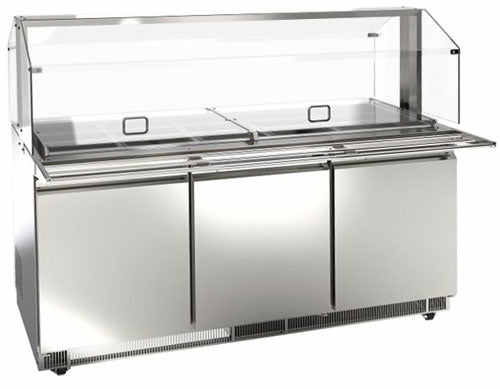 Omcan 50090 Refrigerated Counter, Sandwich / Salad Unit