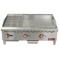 Omcan 48296 Griddle / Charbroiler, Gas, Countertop