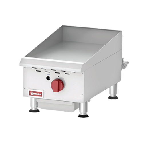 Omcan 43737 Griddle, Gas, Countertop