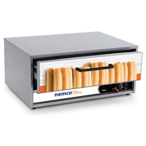 Nemco Food Equipment 8045W-BW-220 Hot Dog Bun / Roll Warmer
