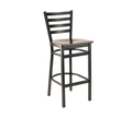 G & A Commercial Seating 613-B SS Bar Stool, Indoor