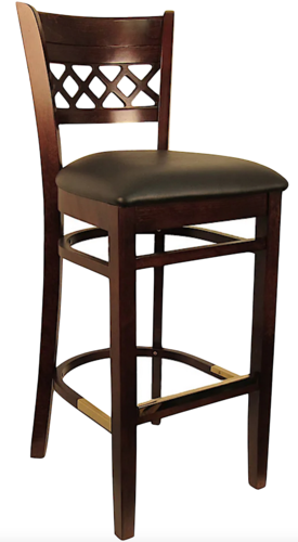 Atlanta Booth and Chair W105BS Bar Stool, Indoor