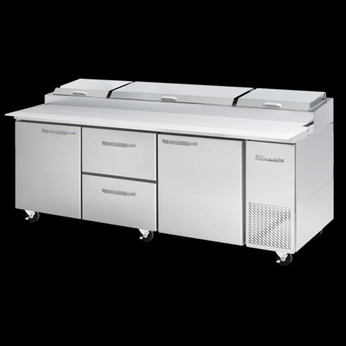 Blue Air BAPP93-D2M-HC Refrigerated Counter, Pizza Prep Table