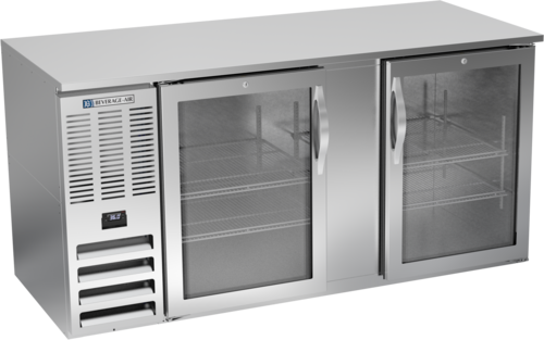 Beverage Air BB68HC-FG-S Back Bar Cabinet, Refrigerated