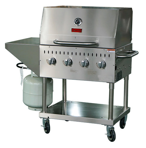 Omcan 47352 Charbroiler, Gas, Outdoor Grill