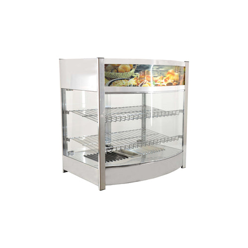 Omcan 40002 Display Case, Heated Deli, Countertop