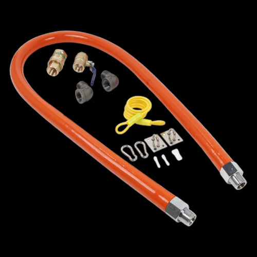 Omcan 47872 Gas Connector Hose Kit / Assembly