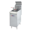 Omcan 43545 Fryer, Gas, Floor Model, Full Pot