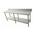 Omcan 44342 Work Table,  85" - 96", Stainless Steel Top