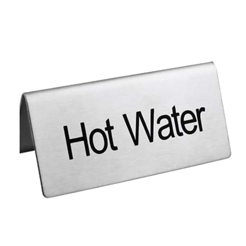 Omcan 80140 Tabletop Sign, Tent / Card