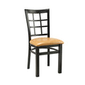 G & A Commercial Seating 550-B SS Chair, Side, Indoor