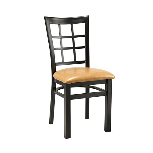 G & A Commercial Seating 550-B SS Chair, Side, Indoor