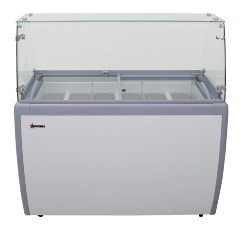 Omcan 47743 Display Case, Dipping, Gelato