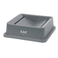 CAC TCSQ-D35GRY Trash Receptacle Lid / Top