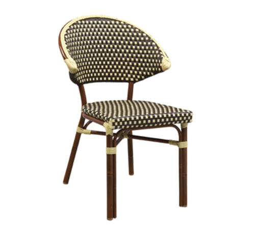 G & A Commercial Seating 815 Chair, Side, Stacking, Outdoor