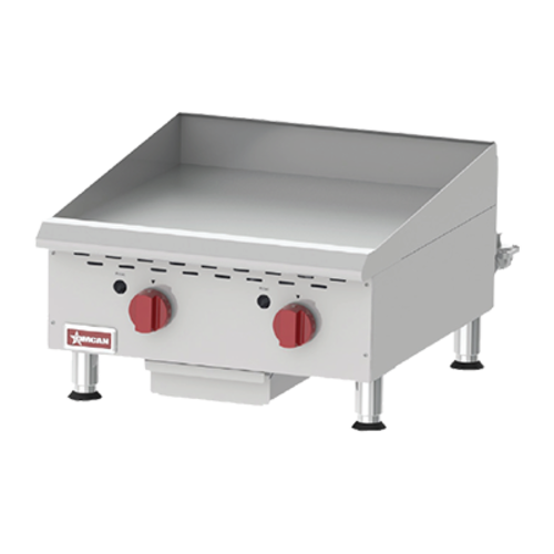 Omcan 43017 Griddle, Gas, Countertop
