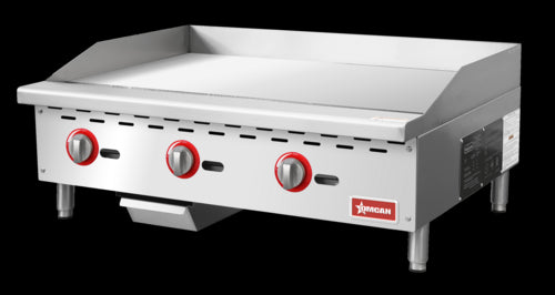 Omcan 47375 Griddle, Gas, Countertop