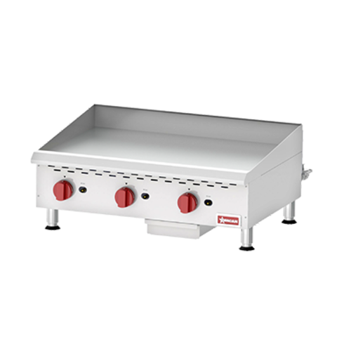 Omcan 43018 Griddle, Gas, Countertop