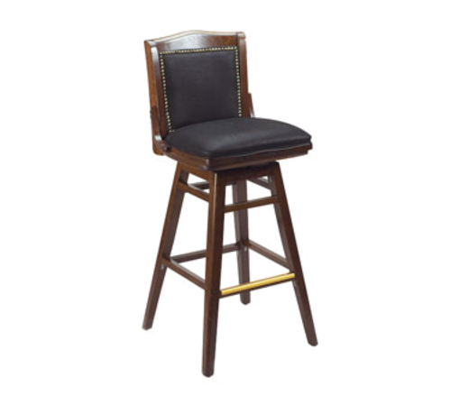 G & A Commercial Seating 9511FP NAIL Bar Stool, Swivel, Indoor