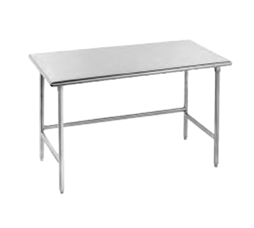 Advance Tabco TGLG-486 Work Table,  63" - 72", Stainless Steel Top