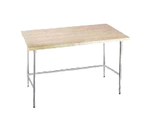 Advance Tabco TH2G-245 Work Table, Wood Top