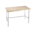 Advance Tabco TH2G-308 Work Table, Wood Top