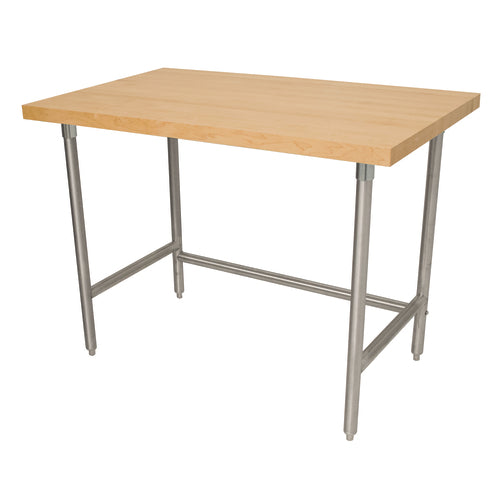 Advance Tabco TH2S-367 Work Table, Wood Top