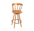 G & A Commercial Seating 9850SS Bar Stool, Swivel, Indoor