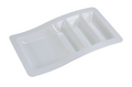 Yanco NC-1765 Plate/Platter, Compartment, Plastic