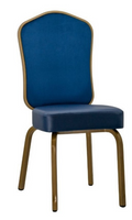 G & A Commercial Seating 2502-AL GR10 Chair, Side, Stacking, Indoor