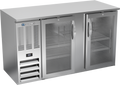 Beverage Air BBN58HC-G-S Back Bar Cabinet, Refrigerated