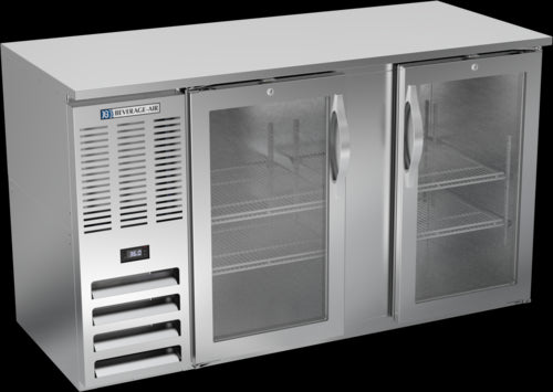 Beverage Air BBN58HC-G-S Back Bar Cabinet, Refrigerated