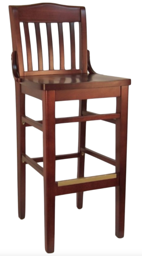 Atlanta Booth and Chair W103BS Bar Stool, Indoor