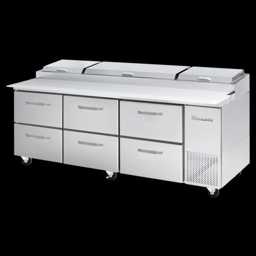 Blue Air BAPP93-D6-HC Refrigerated Counter, Pizza Prep Table